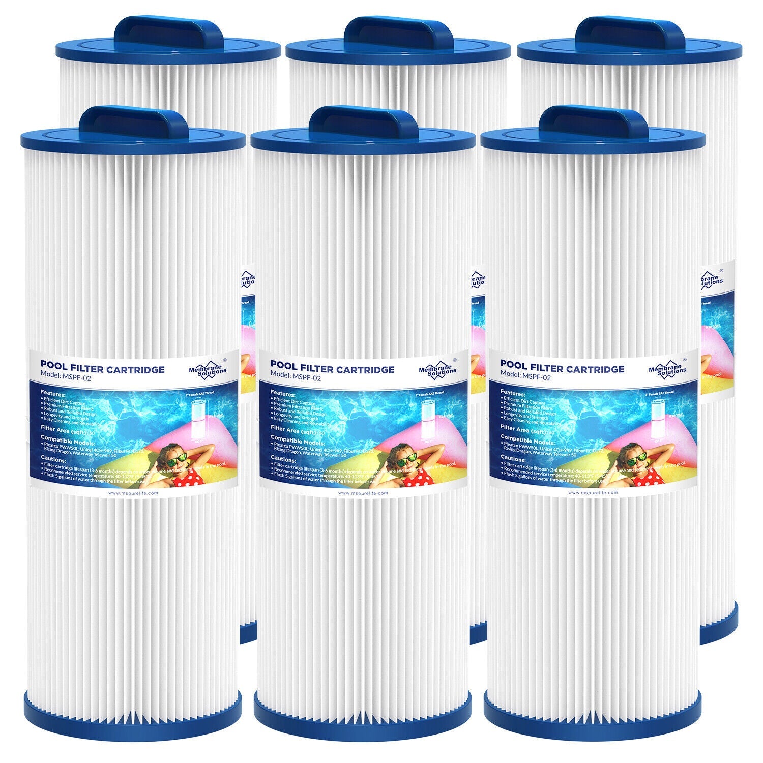 F2 Swimming Pool Filter Cartridge Replacement