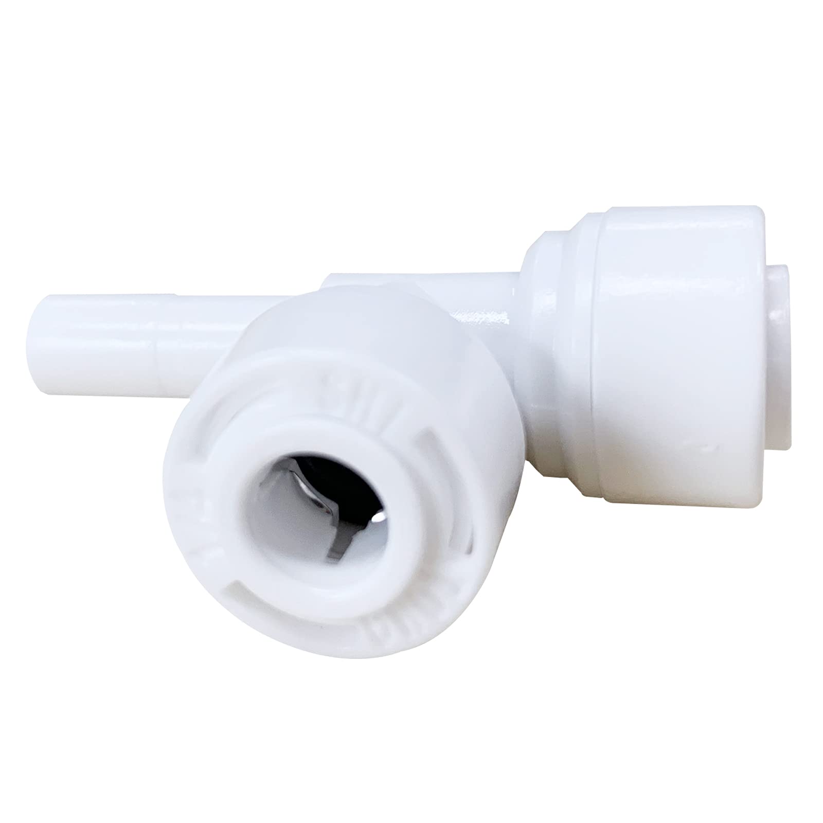 1/4-inch Quick Connect RO Water System Fittings for T33 Inline Water Filter (Pack of 2)