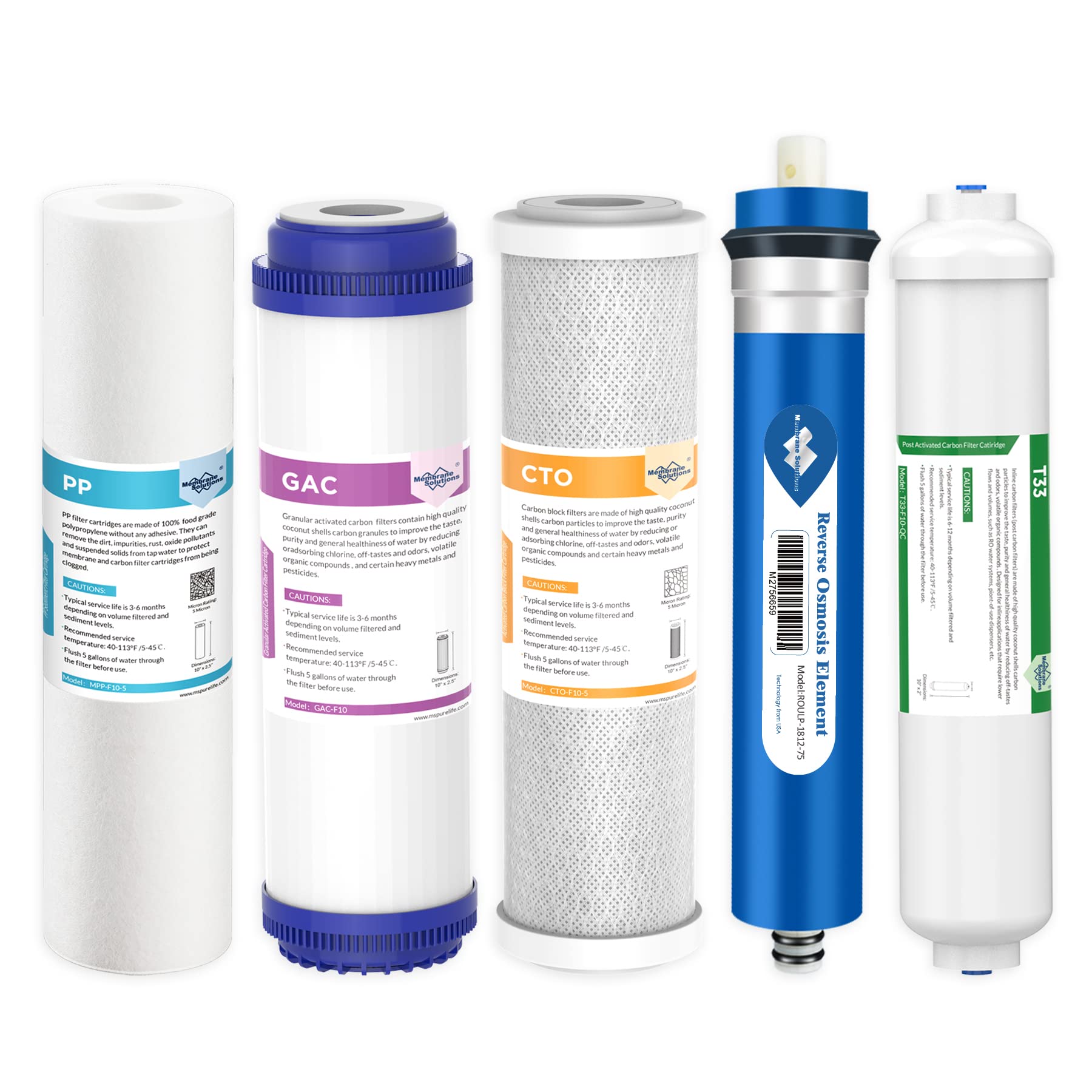 Setup 5-stage Reverse Osmosis System for Home Under Sink