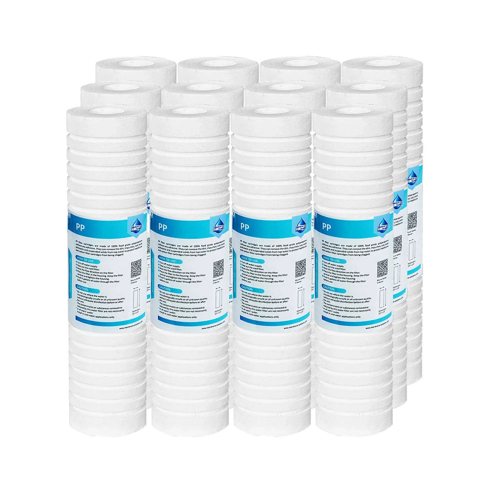 Grooved Sediment Water Filter Cartridge 10"x2.5"