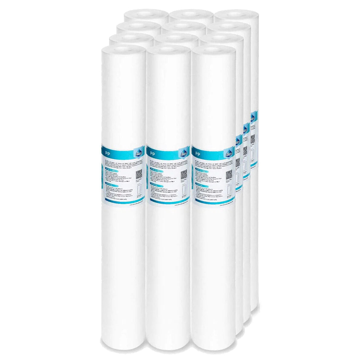 Melt-Blown Sediment Water Filter Replacement Polypropylene Cartridge 20" x 2.5"