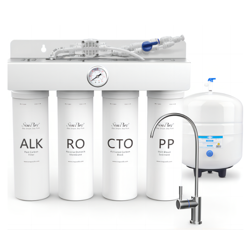 T3 Serial Undersink RO System W/O Pump Quick Connect Filter