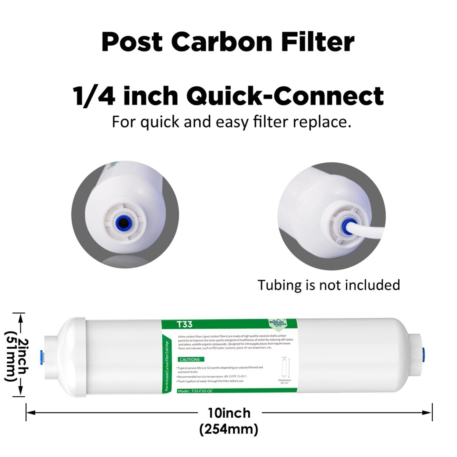 4 Stage Reverse Osmosis System Water Filter with RO Membrane Cartridge Set