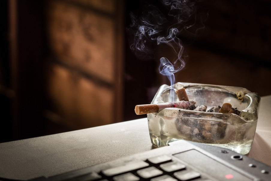 how to get rid of cigarette smell in house
