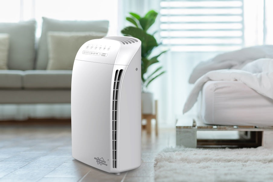 why does my air purifier smell bad, sour, like plastic, wet dog