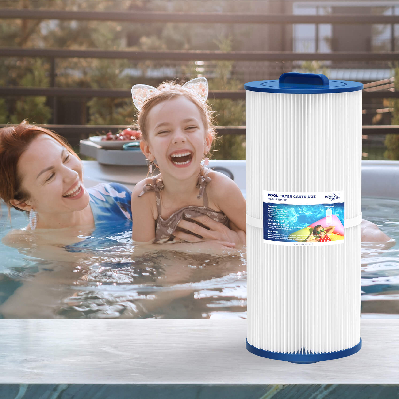 F5 Large Pool Filter Cartridge Replacement