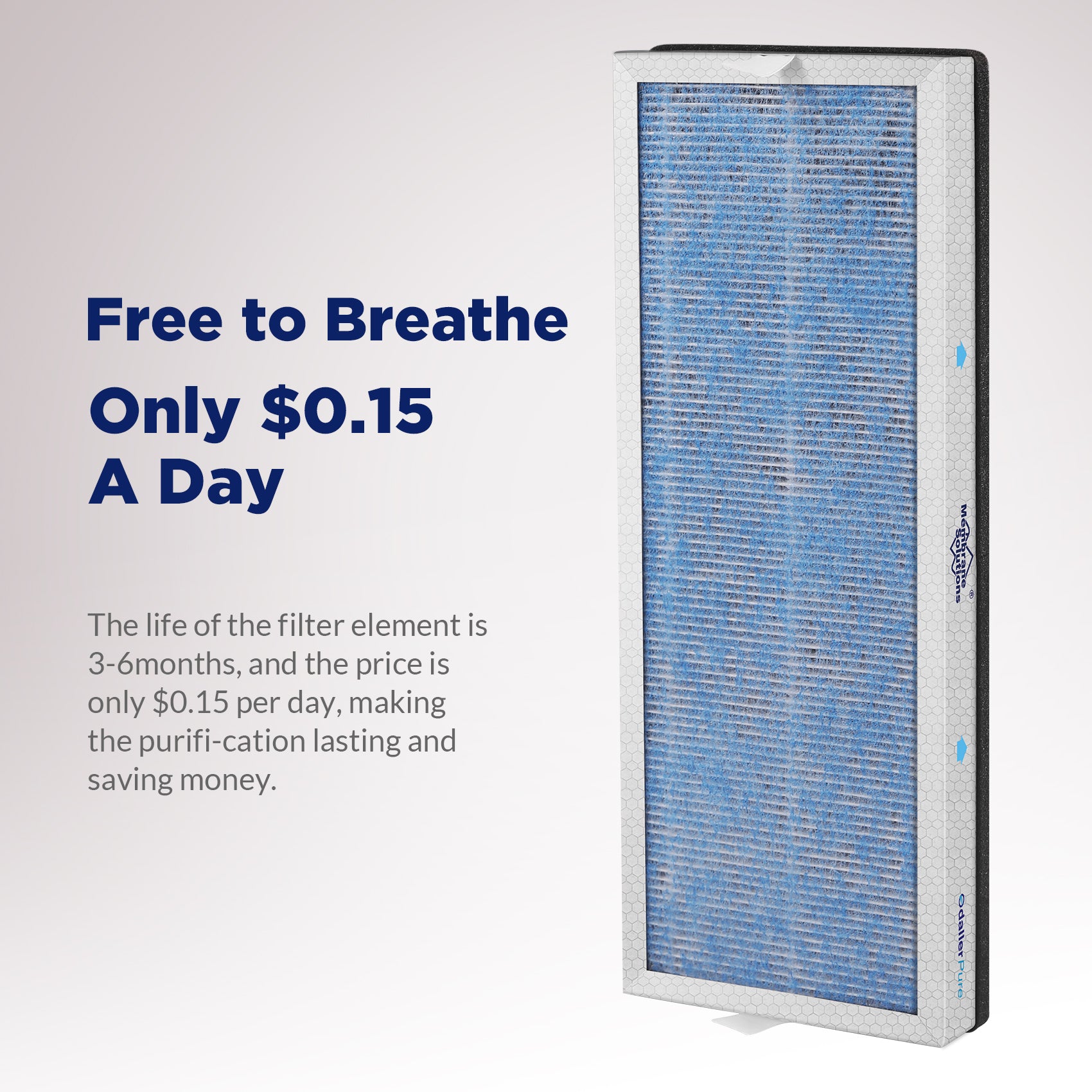 MS19 Ozone-free Air Purifier Help With Smoke