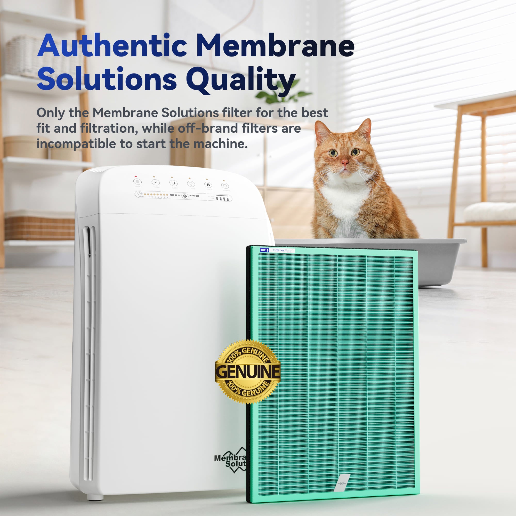 MSA3/MSA3S Series Enhanced Air Filter For Pet Hair