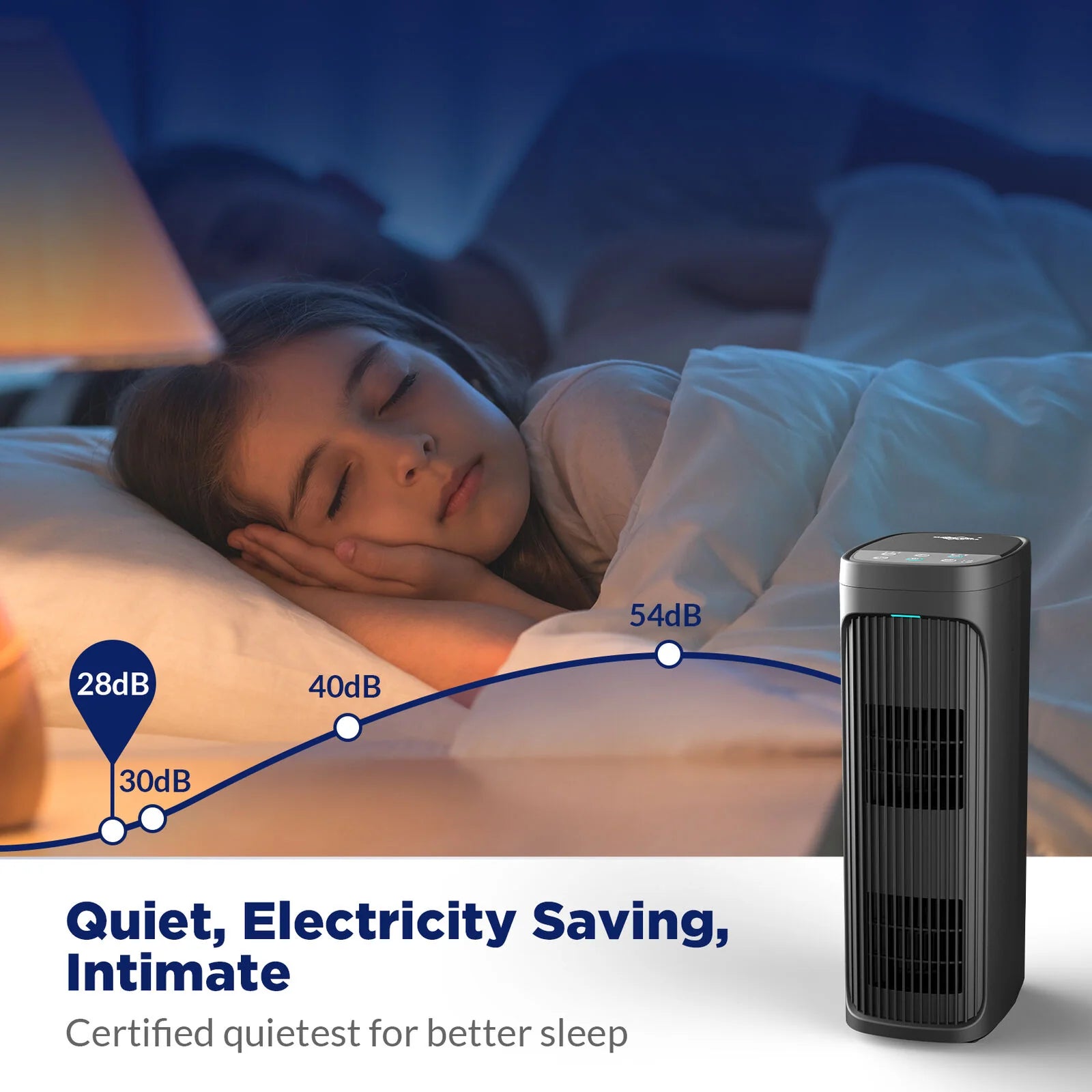 MS19 Ozone-free Air Purifier Help With Smoke