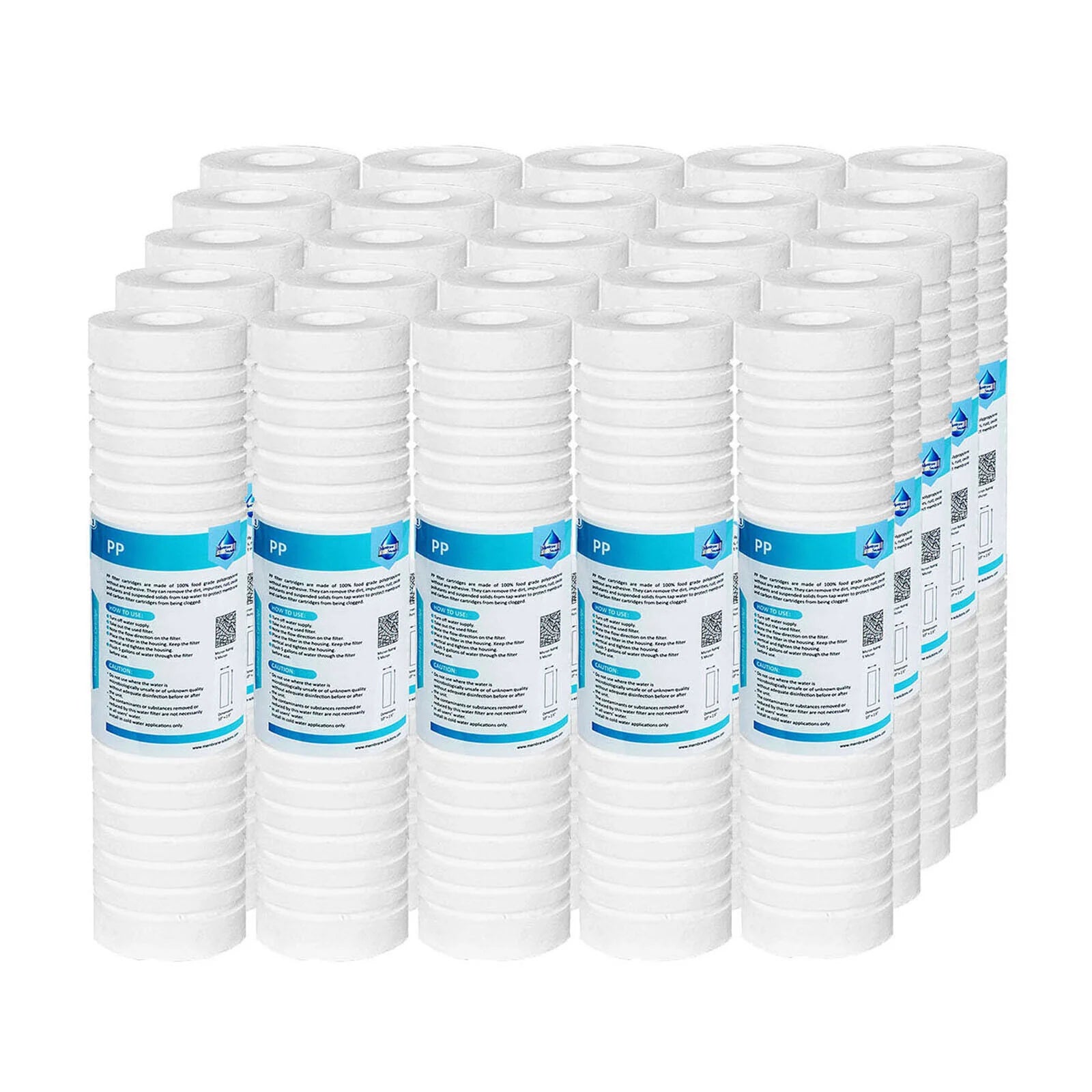 Grooved Sediment Water Filter Cartridge 10"x2.5"
