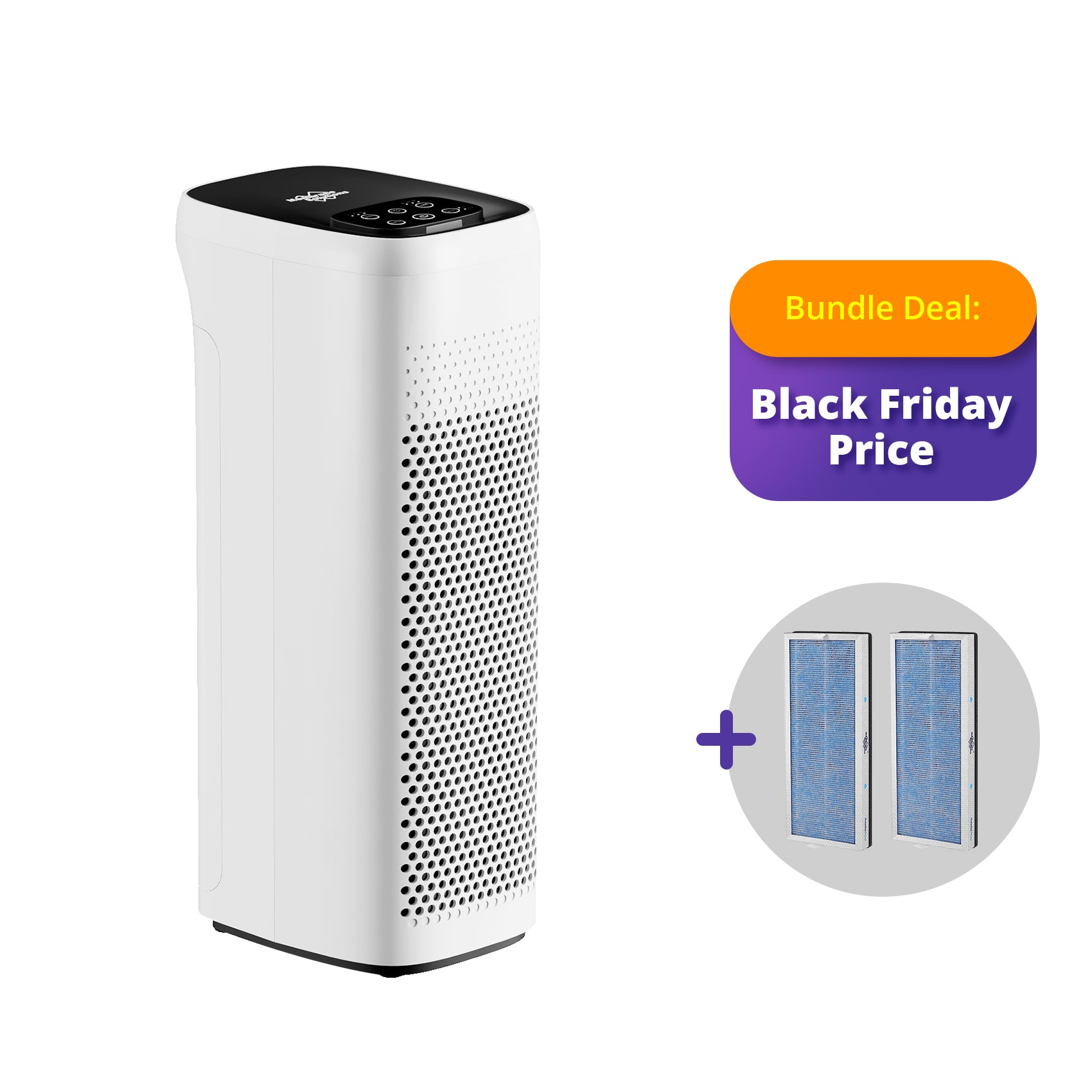 MS18 HEPA Air Purifier for Smoke Eater with Washable Pre-Filter