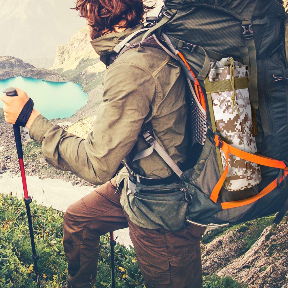 26 oz filtered water bottle with filter straw for outdoor camping biking hiking