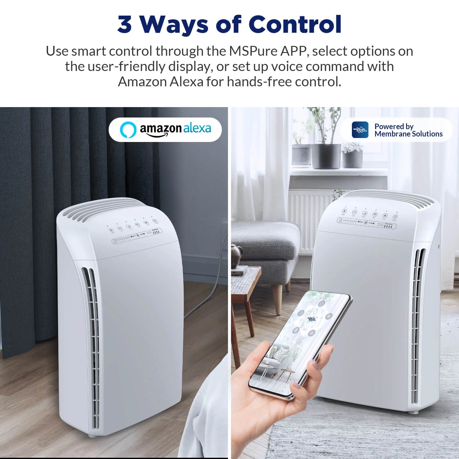 Membrane Solutions Air Purifier MSA3S Smart WiFi