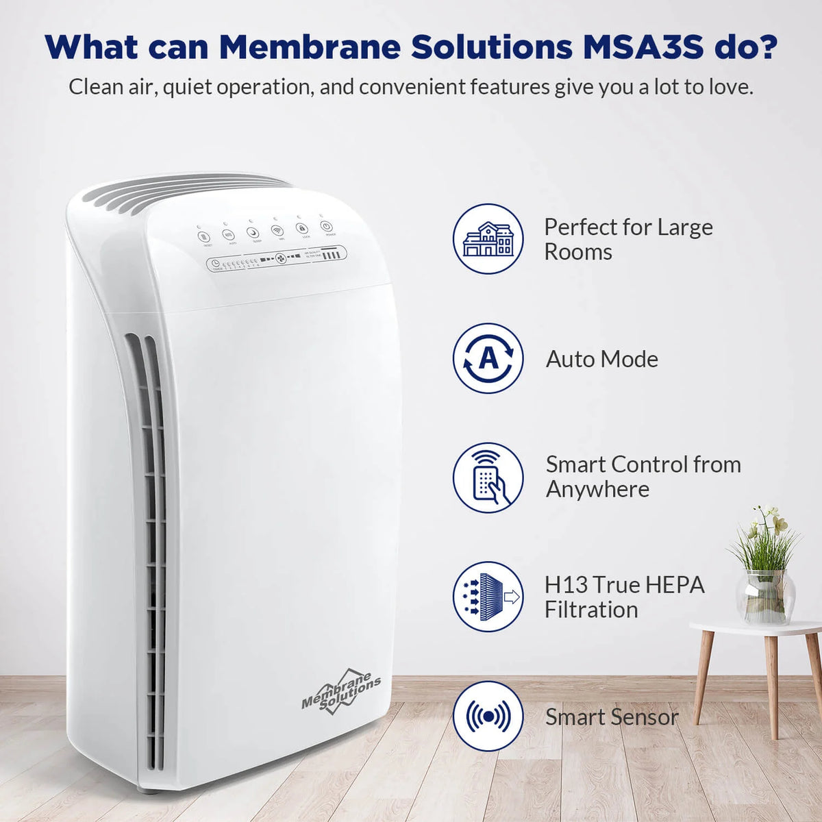 Membrane Solutions Air Purifier MSA3S Smart WiFi