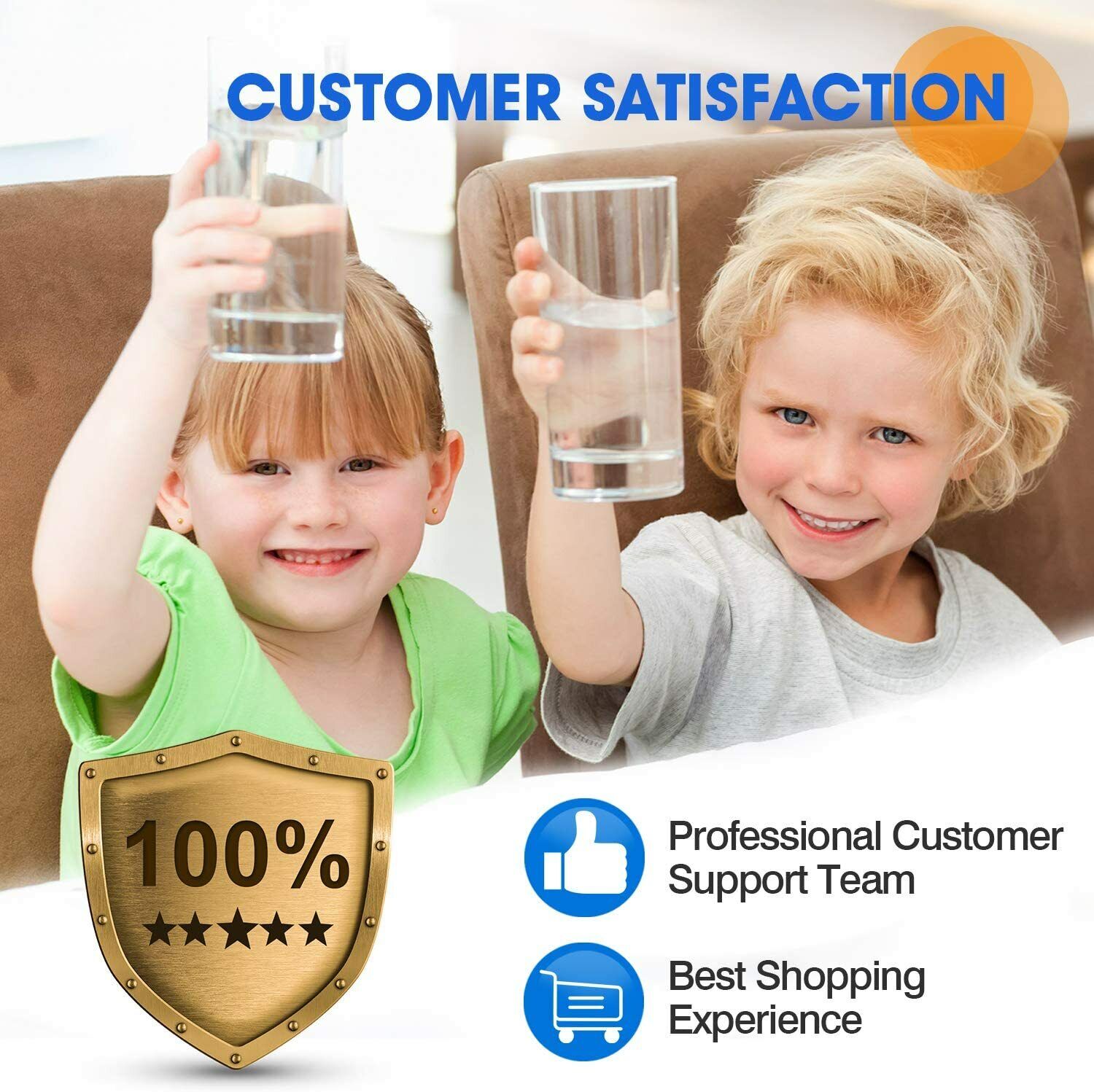 20'' x 2.5" Sediment Water Filter Replacement Cartridge Whole House