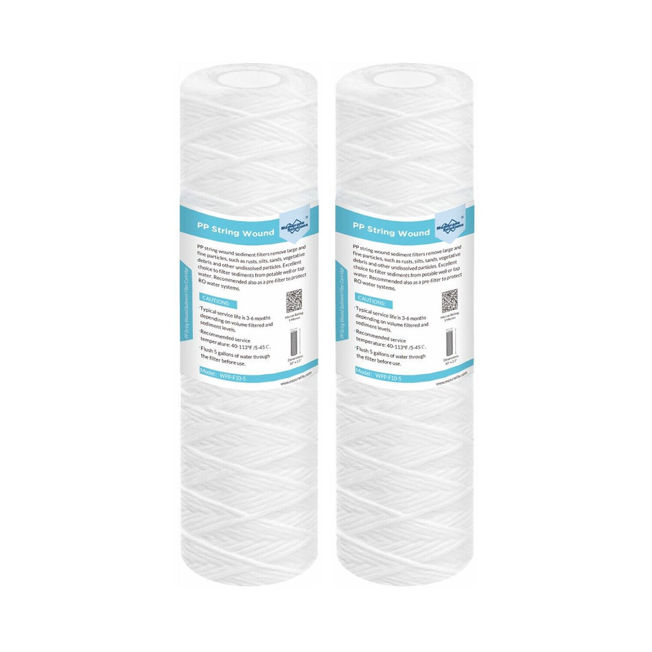 10''× 2.5'' String Wound Sediment Filters