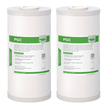 PGC Polypropylene & Acticated Carbon Filter cartridges for Big Blue 10