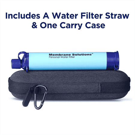 Water Filtration Survival Straw
