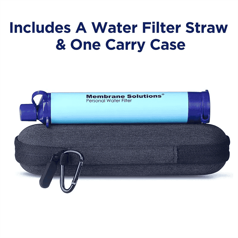 Water Filtration Survival Straw