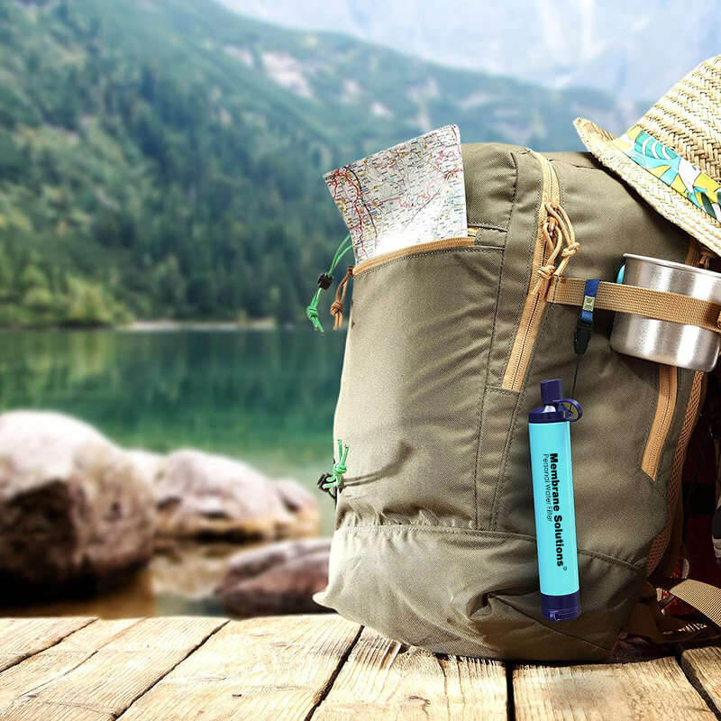 Emergency Water Filtration Straw for Camping