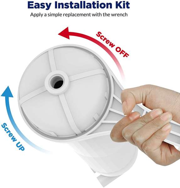 water filter shell