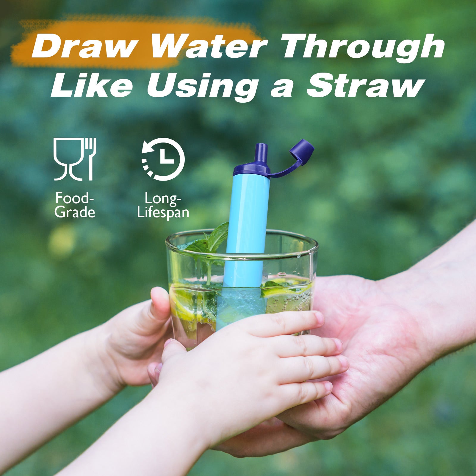 Straw Water Filter-6P
