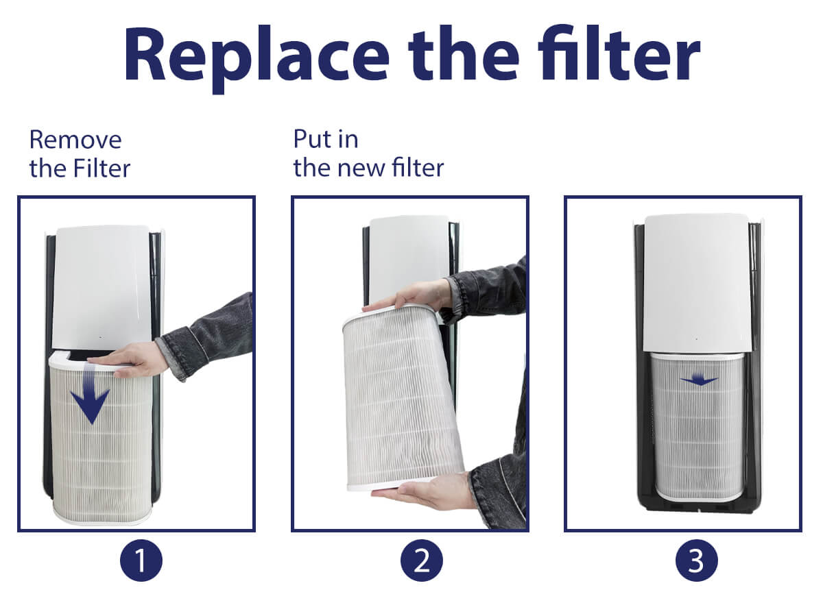 MS600 Large Space Air Purifier for Business Purchasing