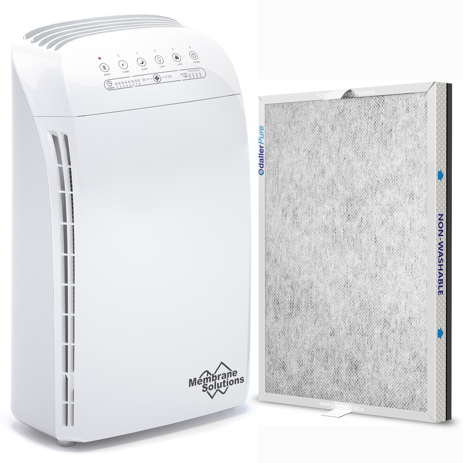 Upgraded MSA3 H13 HEPA Kitchen Air Purifier For Kitchen Odors Removal With Kitchen Air Filter