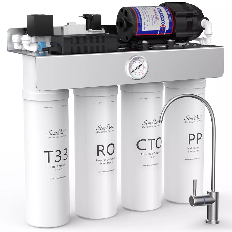 T1-400 Best Under Sink Water Purifier Wholesaler with Tankless Under Sink Reverse Osmosis System