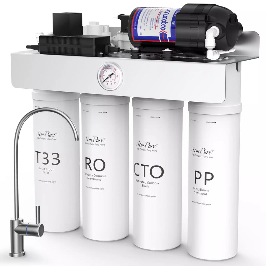 T1-400 Best Under Sink Water Purifier Wholesaler with Tankless Under Sink Reverse Osmosis System
